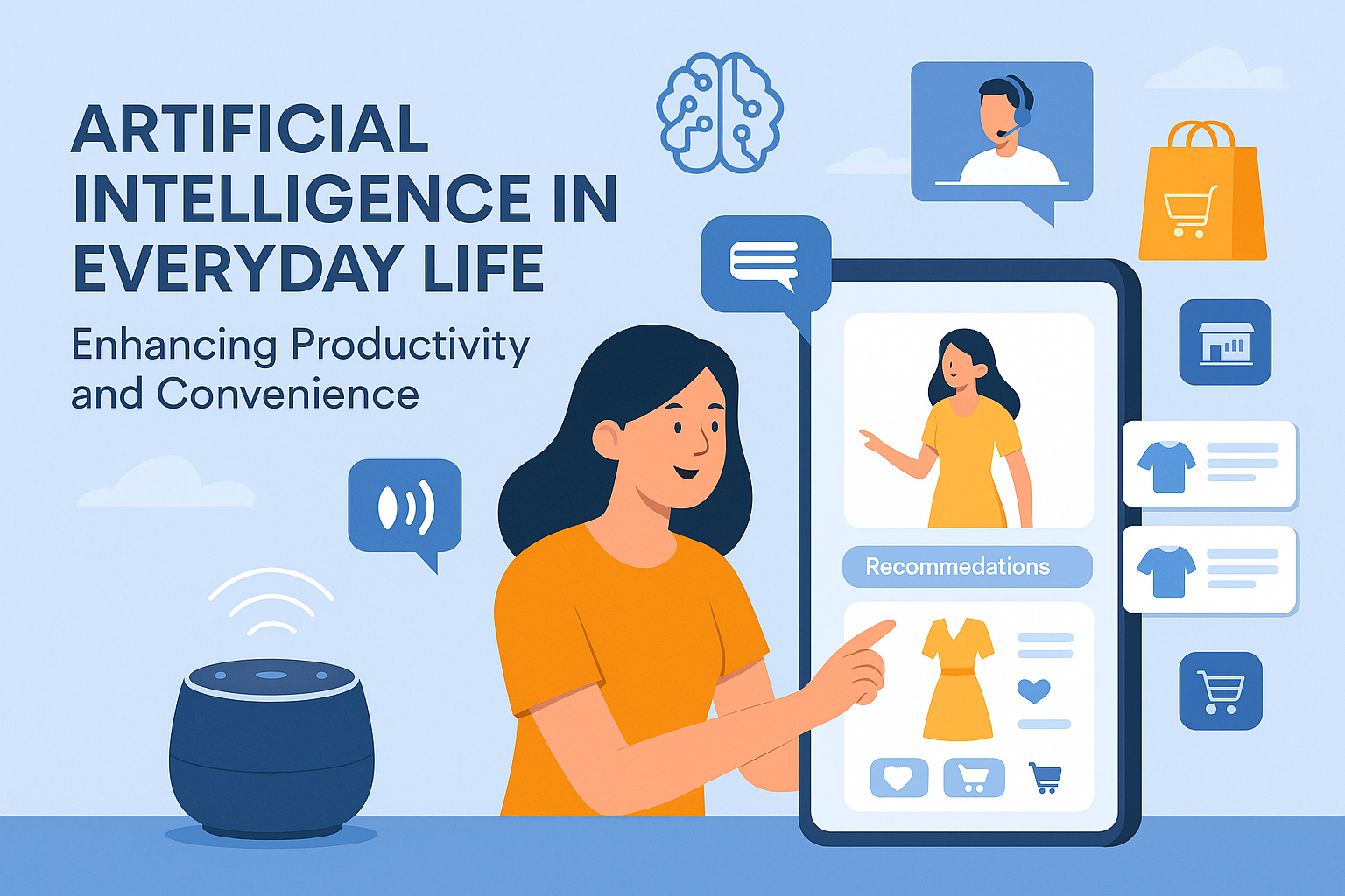 AI in Everyday Life Making Daily Living Smarter, Simpler, and Seamless